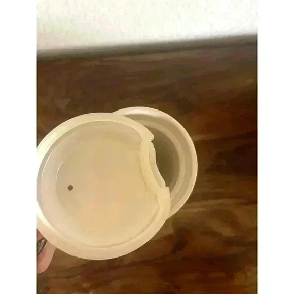 NEW Rae Dunn AWAY Coffee Mug tall with lid rubber seal Mug For Travel - Picture 5 of 5